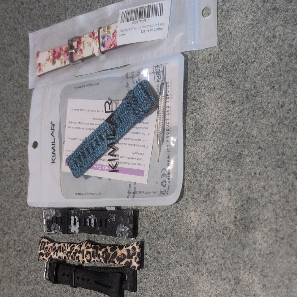 Fitbit Versa 2 Assorted Watch Bands (5)